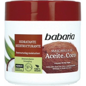 Babaria Maska na vlasy s kokosovým olejom 400 ml