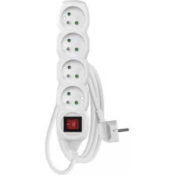 EMOS Predlzovaci kabel 16A (4zás. + vypínač) 2M P1412