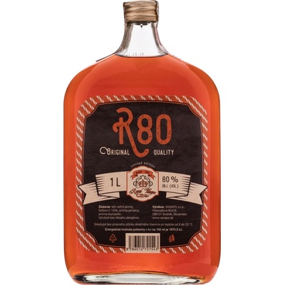 R 80 Royal 80% 1 l (holá láhev)