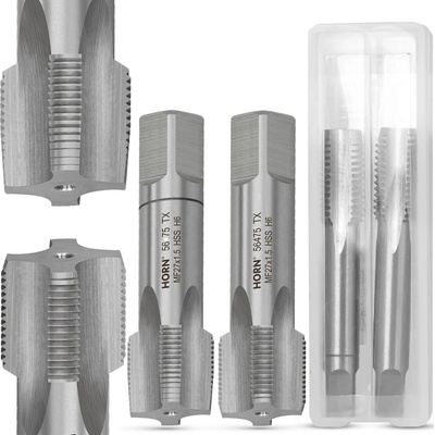 Závitník ruční M27, M27x1.5mm, 2 ks, DIN-2181/2P