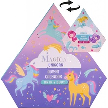 Accentra Adventný kalendár Malá morská víla a Magic Unicorn obojostranný