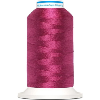 Gutermann Vyšívacia niť Gütermann Super Brite Polyester 40 1000 m - 7706