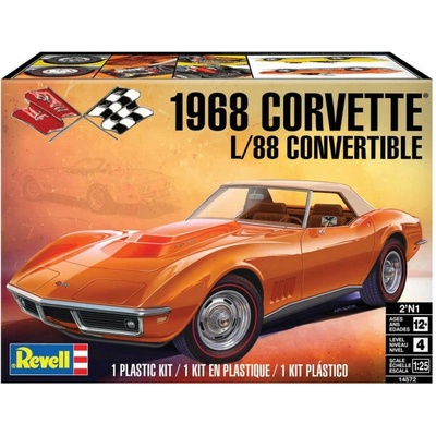 Monogram/Revell '68 Corvette L 88 Roadster 4572 1:25