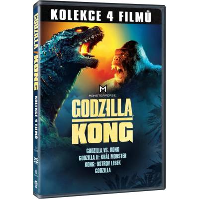 MagicBox Godzilla a Kong kolekce - 4DVD (058291)