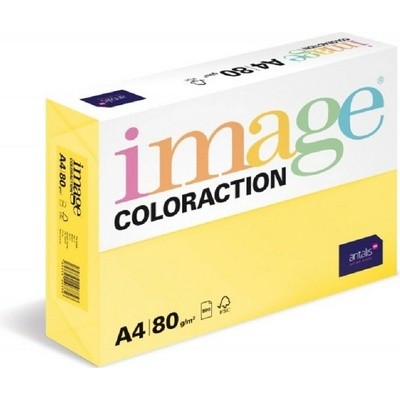 Image Coloraction Papír barevný A4/500/80g Desert-pastelově žlutá 01 bal