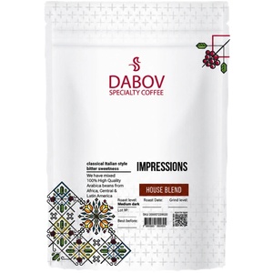 DABOV Specialty Coffee Кафе на зърна Dabov Specialty Coffe Impressions, 200 г