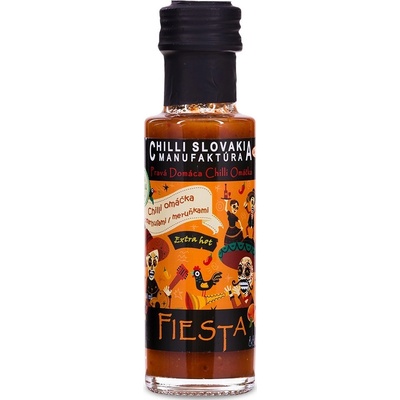 Chilli Manufaktura FIESTA chilli omáčka s marhuľami 100 ml