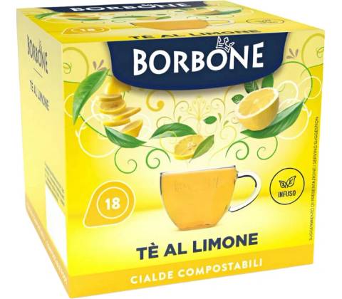 Caffe Borbone citrónový čaj 18 ks