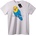 NOONEBRAND Тениска Сладко папагалче - 3XL, White
