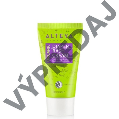 Alteya Krém proti zapareninám z plienok Bio 40 ml