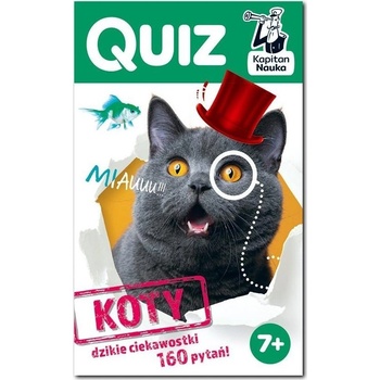 Edgard Едгар Капитан Наука Викторина Котки - Викторина за котки Възраст 7+ (9788367663120)