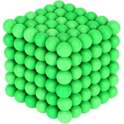MAGNETICKÉ KULIČKY NEOCUBE 5mm FLUO PUZZLE SVÍTÍCI VE TMĚ 216 ks