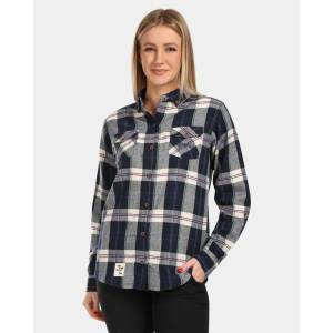 Kilpi Дамска спортна фланелена риза Kilpi FLANNY-W Blue Kilpi | Sin | ЖЕНИ | 34