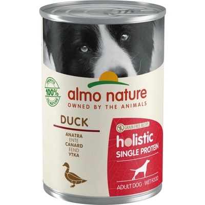 Almo Nature Holistic Monoproteín Adult Kačica 24 x 400 g