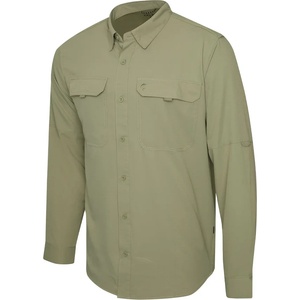 PELAGIC Риза с дълъг ръкав Pelagic Keys LS Guide Fishing Shirt Mangrove