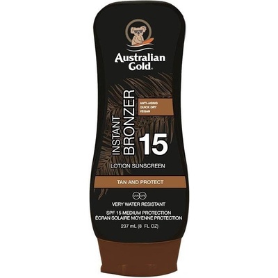 Australian Gold Бронзиращ лосион, SPF15, 237 ml