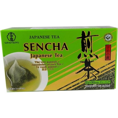 Ujinotsuyu Sencha japonský zelený čaj 10 sáčků 20 g