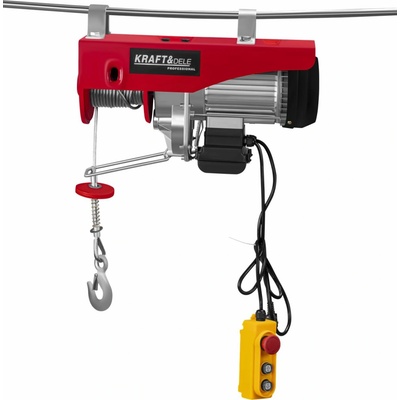 Elektrický lanový naviják 230V 500/1000kg, Kraft&Dele KD2192