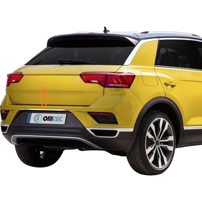 Nerez leštený kryt nad zadnou ŠPZ VW T-ROC 2018+