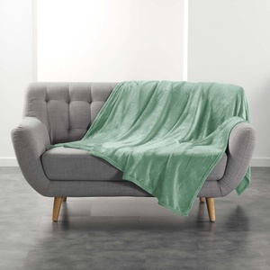 douceur d'intérieur Светлозелено одеяло от микрофланела 180x220 cm Flanou - douceur d'intérieur (1611497)