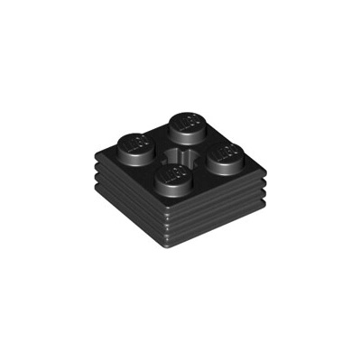 LEGO® 71752 Kocka Mod 2x2 x 2/3 Mriežka Čierna