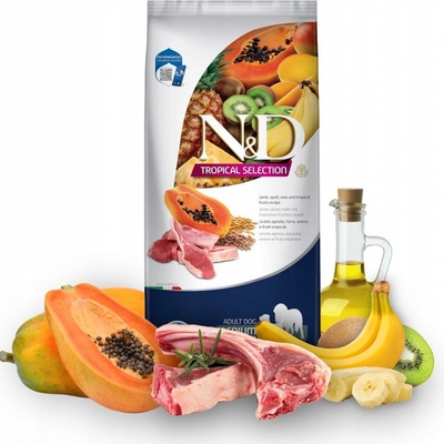 N&D dog Tropical Selection AG adult maxi & Medium lamb 10 kg