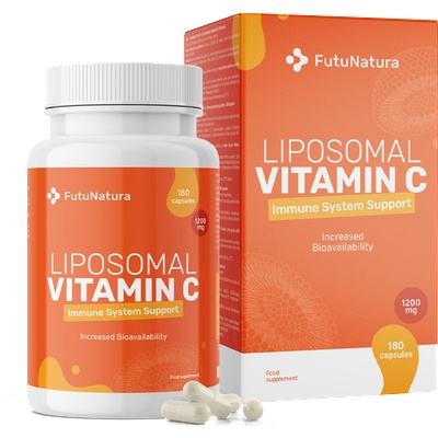 FutuNatura Липозомен витамин C 1200 mg - 180 капсули