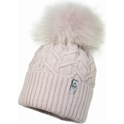 Jamiks Ružová čiapka s brmbolcom Cameron