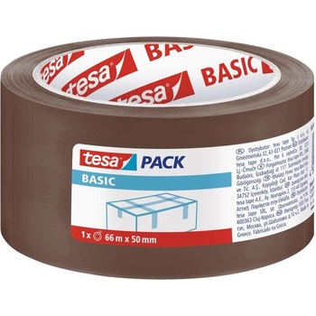 Tesa Basic baliaca páska základná hnedá 66 m x 50 mm
