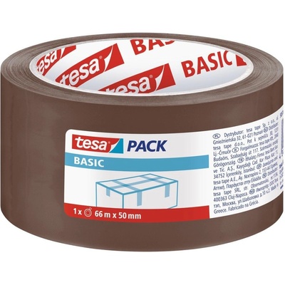 Tesa Basic baliaca páska základná hnedá 66 m x 50 mm