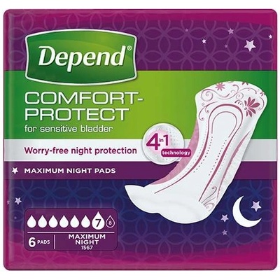 Depend Maximum night 6 ks