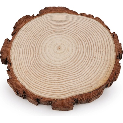 Prima-obchod Přírodní dřevěné kolečko / podložka k domalování a dotvoření Ø14 cm, barva přírodní – Zboží Dáma