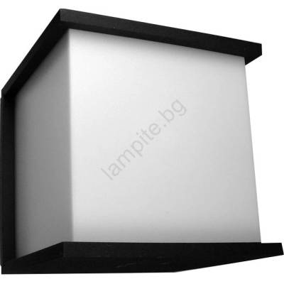 BOWI Външно стенно осветително тяло JAVEN 1xE27/60W/230V IP44 черно (BW0432)