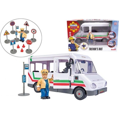 Simba Dickie Požárník Sam Trevorův autobus 21 cm