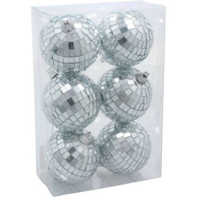 Pro-Tech shop Sada 6 nerozbitných vianočných gúľ disco 6cm 69732