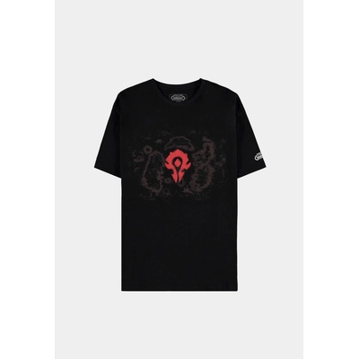 World of Warcraft Azeroth Horde Men's short sleeved T-Shirt black