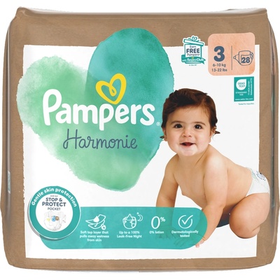 Pampers Памперс Хармони размер 3 28 бр