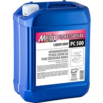 Image 1 of MEDIX professional кремообразен течен сапун за чувствителна кожа - 5л. PC 500