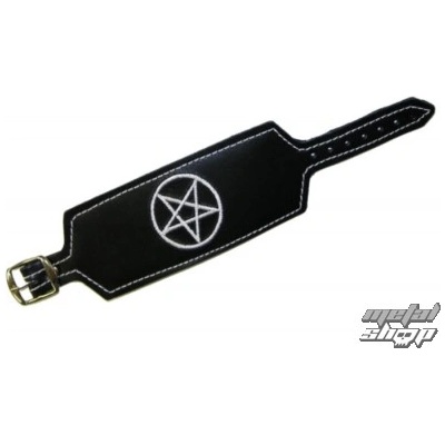 Black & Metal náramok unisex Pentagram 1 BWZ432