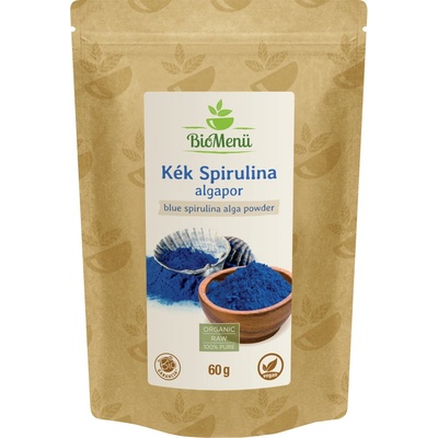 BioMenü Bio Modrá Spirulina prášok 60 g