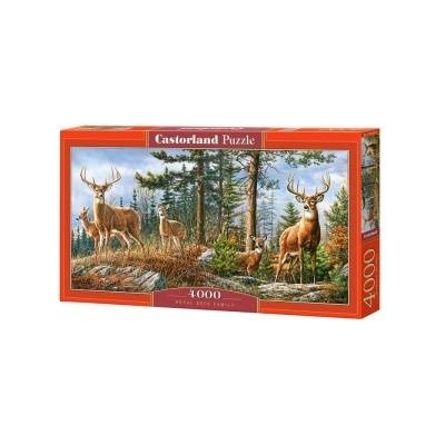 Castorland Puzzle 4000 pcs. Royal Deer Family