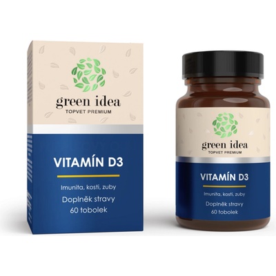Green idea VITAMÍN D3 kapsuly 60 ks