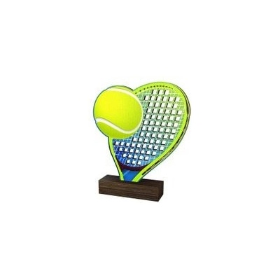 Poháry Bauer Dřevěná plaketa WF046 Tenis