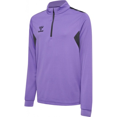 Hummel HML Authentic Half Zip Sweat Kids fialová