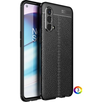 Image 1 of OnePlus Nord CE 5G Удароустойчив Litchi Skin Калъф и Протектор