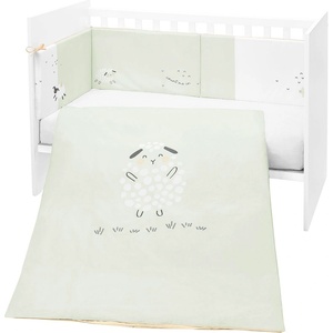 KikkaBoo Бебешки спален комплект от 2 части KikkaBoo - EU style, 60 х 120 cm, Sleepy Sheep (41101020125)