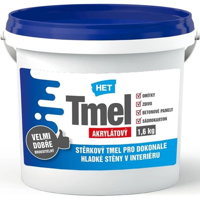 HET Akrylátový tmel 1,6 kg