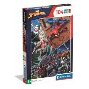 Clementoni CLEM. PUZZLE 104 el. SUPERCOLOR Spiderman