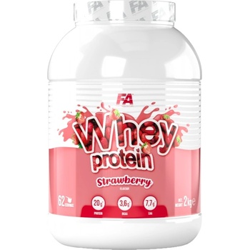 Fitness Authority Whey Protein | High-Grade Whey Protein Concentrate [2000 грама] Ягода