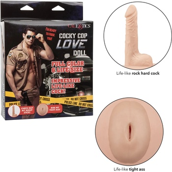 Image 1 of CalExotics Cocky Cop Love Doll